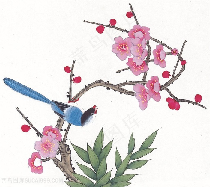 简约花鸟唯美装饰画