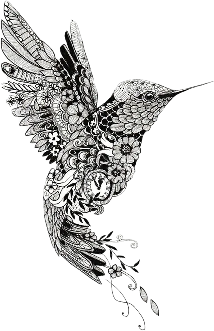 花色逐木鸟