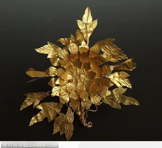 明牡丹开花饰品