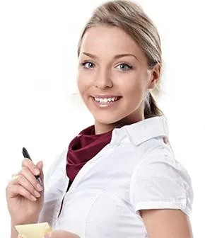 女服务员 PNG免抠