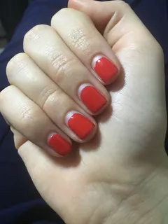红色高雅美甲图片 红色高雅美甲图片