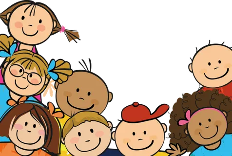 合照 卡通 标题框