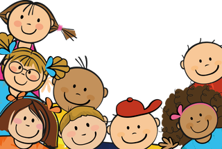 合照 卡通 标题框