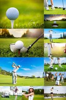 50张打高尔夫球体育运动图片