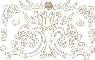 古色古香古典古风花纹边框纹路矢量图