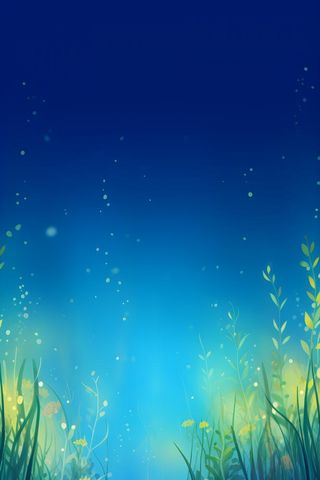 蓝色夜晚简约背景