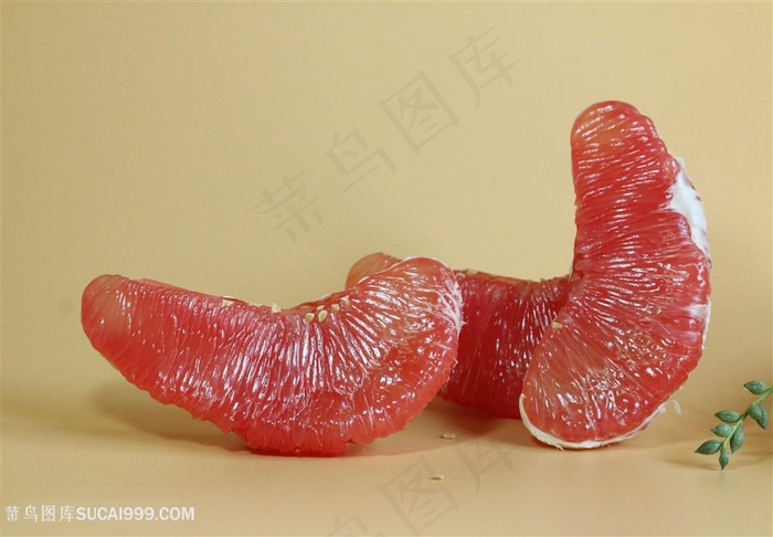 新鲜的美食水果柚子
