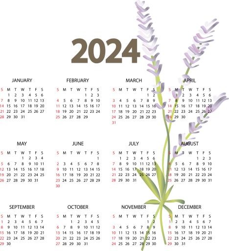 2023 年日历 PNG免抠(3996x4369)