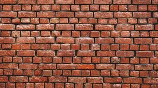 红色方块砖墙背景图片
