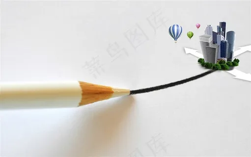 智能虚拟科技时代铅笔