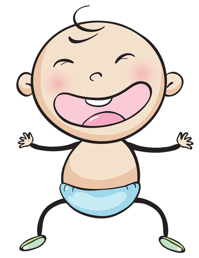 孩子婴儿简笔