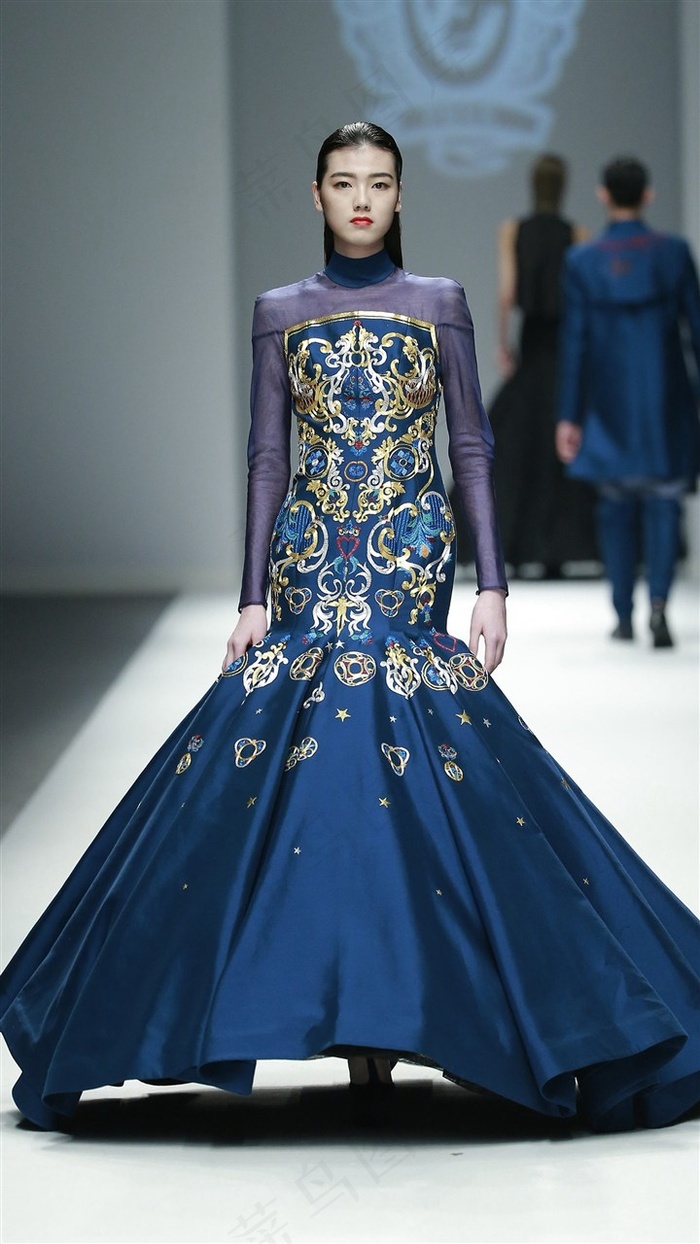 时装模特美女T台秀