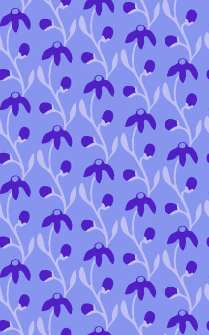 花卉唯美手绘花朵面料纹理手机壳布料面料印花服装矢量图案素材