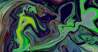 抽象波浪油漆流体海报设计背景纹理图片素材