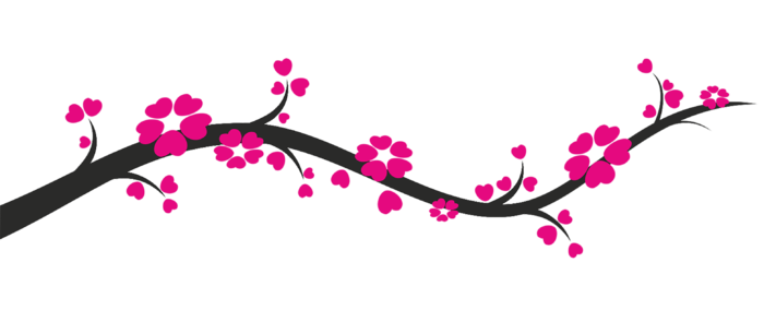 枝丫梅花红色