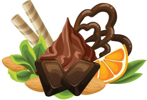 巧克力免抠