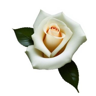 白色玫瑰 免扣png免抠