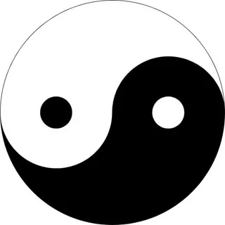 Yin and yang PNG免抠