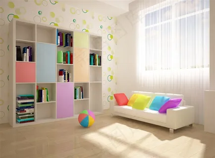 简洁清新室内装修装饰高清图片