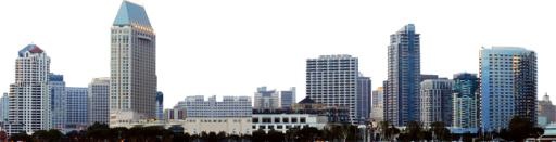 城市 PNG 图像免抠(703x180)