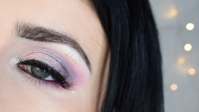 眼睛, 眼影, 睫毛, 化妆品, 女士, 脸, 美丽, 皮肤