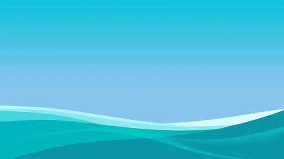 简约大气蓝色曲线背景展板