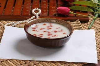 奶香山楂冰粥1-养生粥