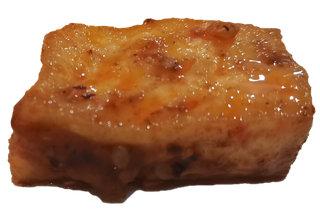 黄豆豆腐包浆黑豆嫩豆腐油炸香煎免抠豆腐块