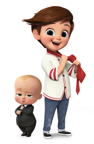 宝贝老板卡通人物