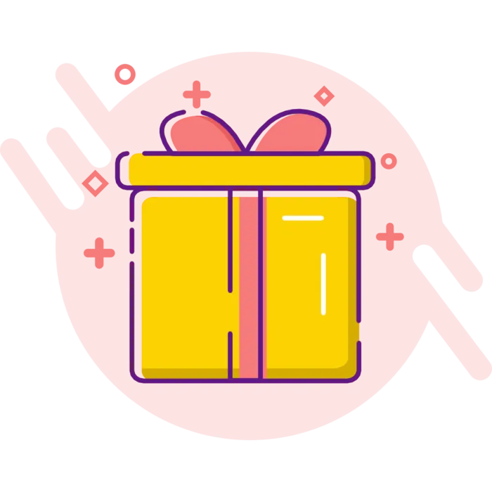 礼物盒子简笔画