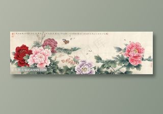 李晓明牡丹国画图片