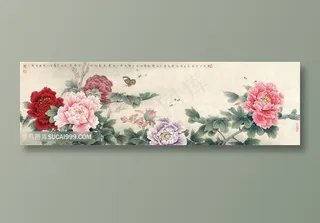 李晓明牡丹国画图片