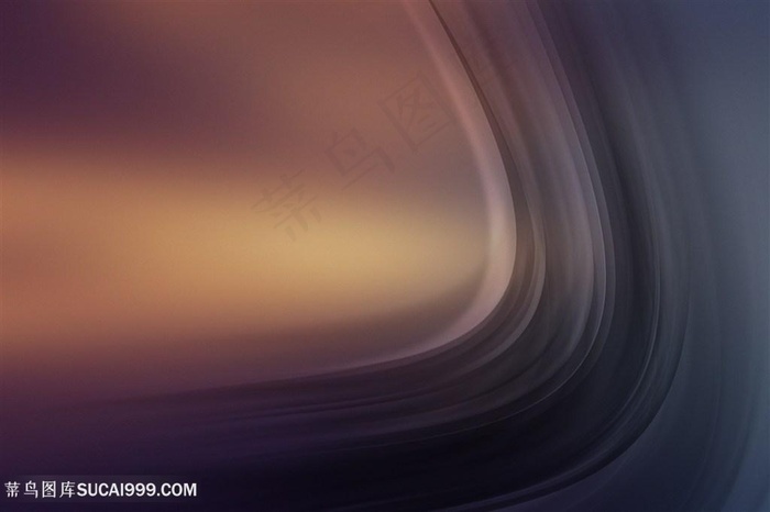 黄色渐变l形流线条背景高清图片