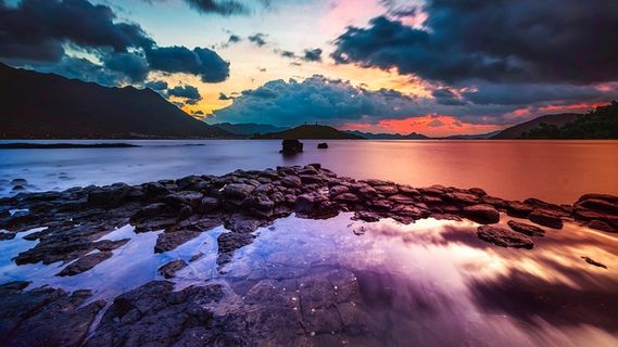 冬天白雪背景风景