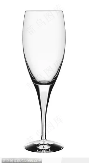 玻璃艺术-椭圆形高脚杯