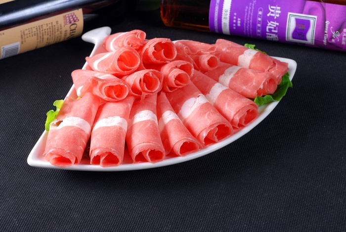 火锅配菜肉片肉类荤类羊肉牛肉肥牛肥羊