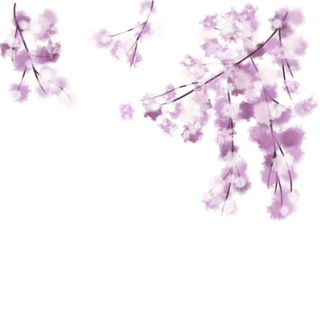 春天浪漫粉红色樱花手绘樱花梅花桃花花朵图片PNG免扣素材