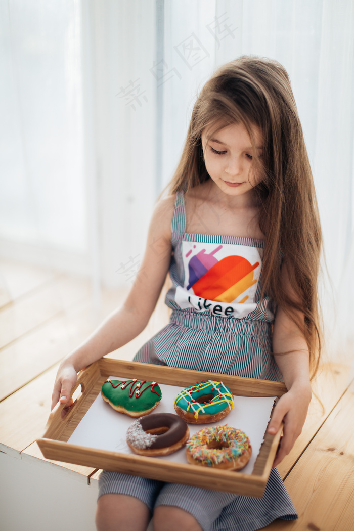 清新唯美可爱的女孩摄影图片