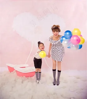 快乐家庭摄影特写