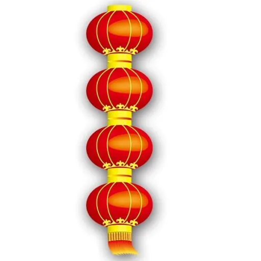 中国红灯笼 PNG免抠(600x600)