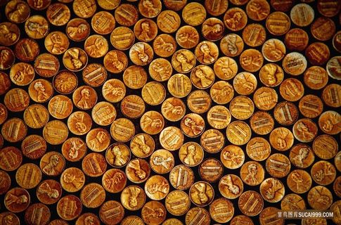 古董外国货币图片