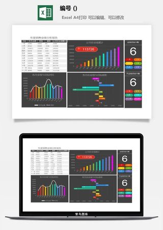 LMTK可视化图表模板Excel素材公司企业办公表格数据分析智能图表
