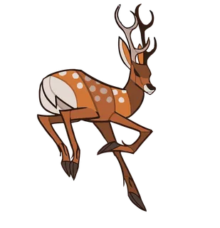 梅花鹿麋鹿动物