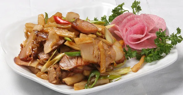 09 脆干腊肉  汇源饺子城