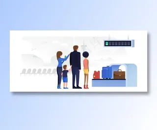 全家外出免抠图