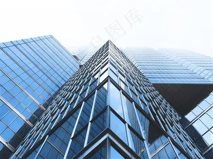 仰视高楼大厦 仰视高楼大厦