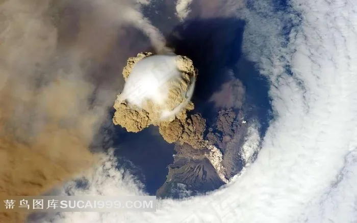 火山爆发精美壁纸素材