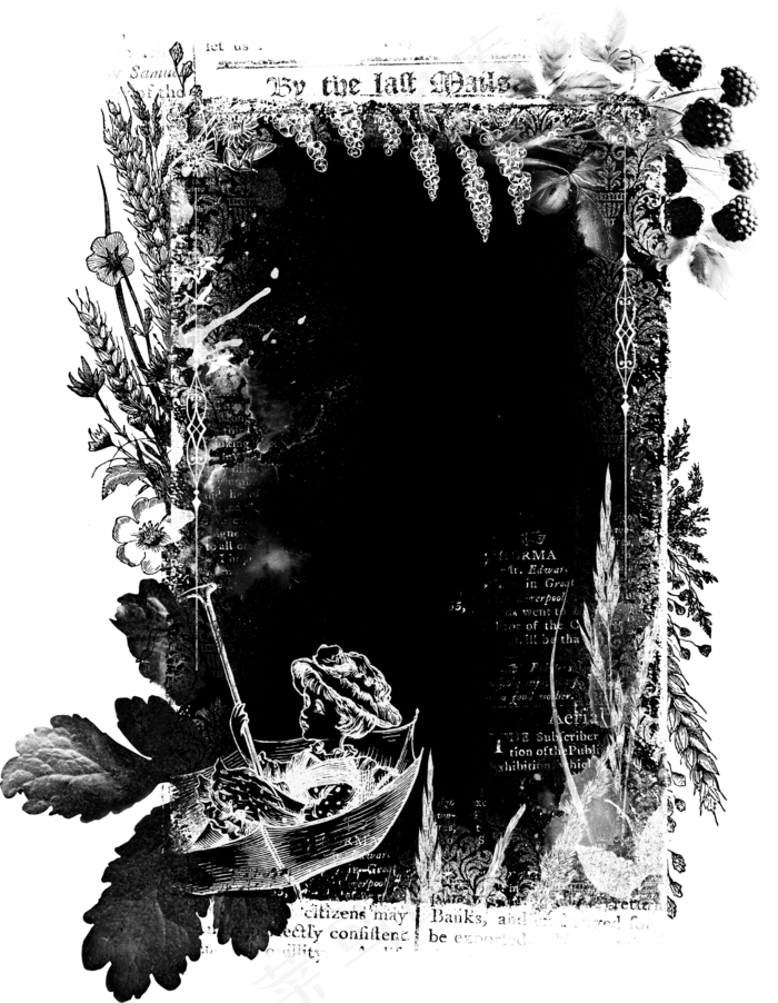 免抠框一子