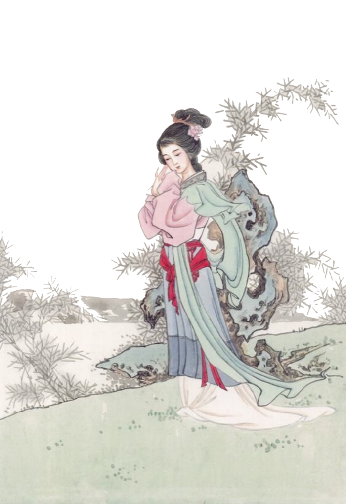 古风国画人物画像