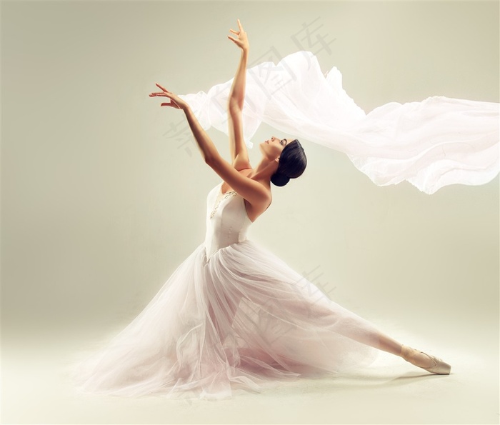 唯美舞蹈演员特写高清图片